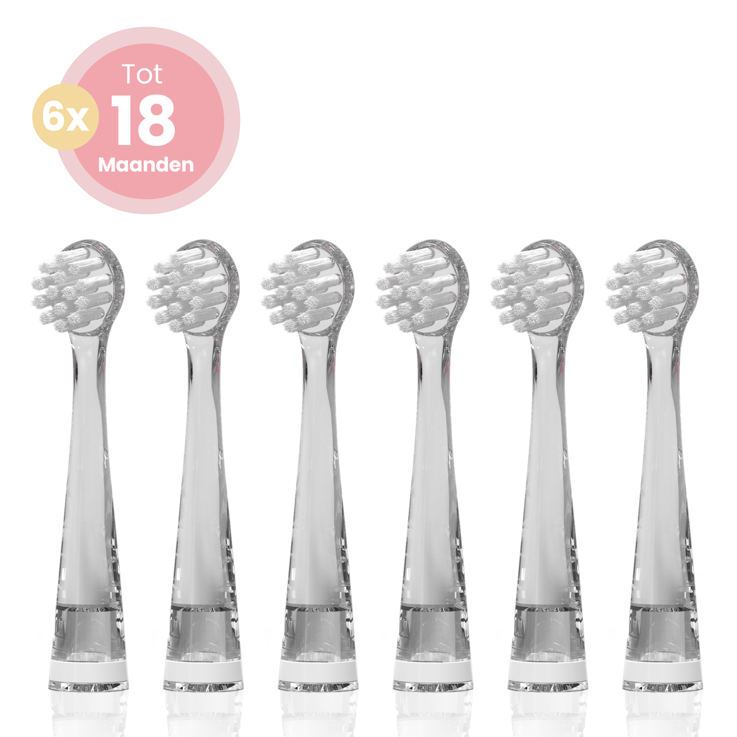 LoBy® Opzetborstels - tot 18 maanden