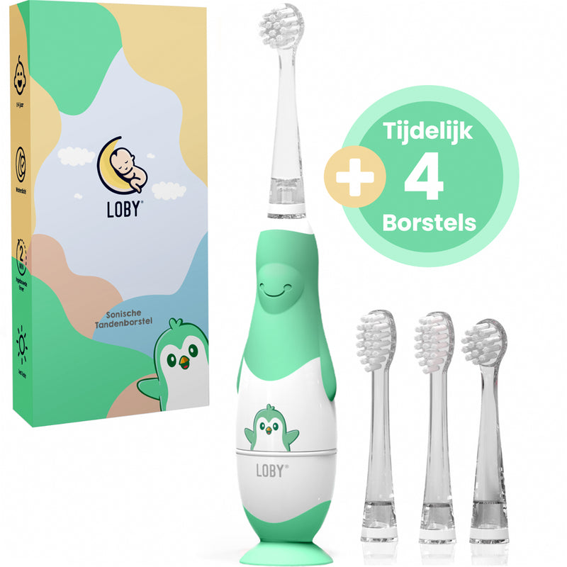 Baby tandenborstel met LED – Loby®